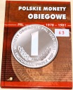 63 medal Polskie Monety Obiegowe 1978-1981 36x monety 10 gr - 50 zł klaser