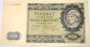 1940 500 zł Pięćset Złotych Seria A Góral (nr 2)