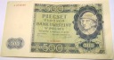 1940 500 zł Pięćset Złotych Seria A Góral (nr 2)