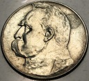 5 zł złotych 1936 Józef Piłsudski SREBRO