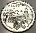 20000 zł złotych 1993 Zamek w Łańcucie