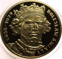 Kolekcja Królewska 2009 BOLESŁAW II ŚMIAŁY Piastowie Mennica Ag925 SREBRO
