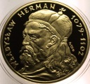 Kolekcja Królewska 2009 WŁADYSŁAW HERMAN Piastowie Mennica SREBRO