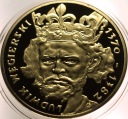 Kolekcja Królewska 2010 LUDWIK WĘGIERSKI Andegaweni i Jagiellonowie SREBRO