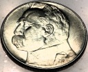 10 zł złotych 1935 Józef Piłsudski SREBRO
