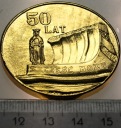 Medal 1995 Kopalnia Węgla Brunatnego KBW Konin 50 lat Szczęść Boże