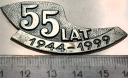 Medal 1999 55 LAT 1944-1999 plakieta