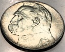 10 zł złotych 1935 Józef Piłsudski SREBRO