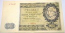 1940 500 zł Pięćset Złotych Seria A 7755303 Góral
