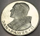 1000 zł złotych 1982 Jan Paweł II SREBRO
