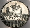 100000 zł złotych 1990 Solidarność TYP A uncja 1 oz SREBRO