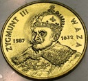 2 zł złote 1998 Zygmunt III Waza