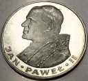 1000 zł złotych 1982 Jan Paweł II SREBRO