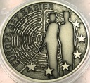 10 zł złotych 2011 Europa bez barier SREBRO