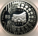 10 zł złotych 2012 BANKOWOŚĆ 150 lecie bankowości spółdzielczej SREBRO