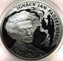 10 zł złotych 2011 Ignacy Jan Paderewski SREBRO
