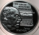 10 zł złotych 2017 70-lecie Kultury Paryskiej SREBRO