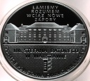 10 zł złotych 2018 Gimnazjum i Liceum Stefana Batorego SREBRO