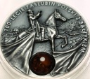 50 zł 2020 100-lecie Zaślubin Polski z Bałtykiem BURSZTYN SREBRO
