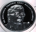 10 zł 2019 WALENTYNOWICZ 90. rocznica urodzin Anny Walentynowicz SREBRO