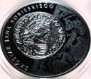 20 zł złotych 2019 SZÓSTAK Jana Sobieskiego Historia Monety Polskiej SREBRO