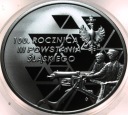 10 zł złotych 2021 100. rocznica III Powstania Śląskiego SREBRO