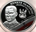 10 zł złotych 2017 Henryk Glapiński KLINGA Żołnierze Niezłomni SREBRO