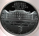 10 zł złotych 2018 Gimnazjum i Liceum Stefana Batorego SREBRO