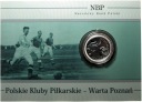 5 zł złotych 2013 WARTA POZNAŃ Polskie Kluby Piłkarskie SREBRO
