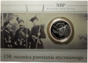 10 zł złotych 2013 150 rocznica Powstania Styczniowego SREBRO