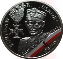 10 zł złotych 2022 Zdzisław Broński USKOK Żołnierze Niezłomni SREBRO