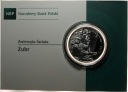20 zł złotych 2013 ŻUBR Zwierzęta Świata SREBRO