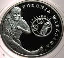 5 zł złotych 2011 Polonia Warszawa Polskie Kluby Piłkarskie SREBRO