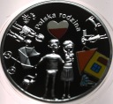 10 zł złotych 2023 Polska Rodzina W Polskę Wierzę SREBRO (nr 1)