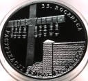 10 zł złotych 2016 35. rocznica pacyfikacji kopalni Wujek SREBRO
