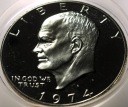 USA 1 Dolar Dollar 1974 Eisenhower SREBRO