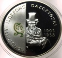 10 zł złotych 2005 Konstanty Ildefons Gałczyński SREBRO (nr 2)