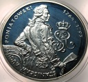 10 zł złotych 2005 Stanisław August Poniatowski PÓŁPOSTAĆ SREBRO (nr 1)