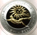 10 zł złotych 2006 Niemcy Mistrzostwa Świata złocona SREBRO