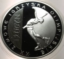 10 zł złotych 2006 Turyn Igrzyska Olimpiada Łyżwiarstwo SREBRO (nr 1)