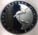 10 zł złotych 2006 Turyn Igrzyska Olimpiada Łyżwiarstwo SREBRO (nr 2)
