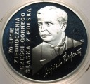 100000 zł złotych 1992 Wojciech Korfanty Górny Śląsk SREBRO