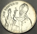 10000 zł złotych 1987 Jan Paweł II SREBRO