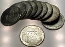 LOT zestaw 10 x 200 zł 1974 XXX lat PRL SREBRO