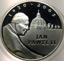 10 zł złotych 2005 Jan Paweł II SREBRO