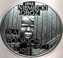 10 zł złotych 2022 Niemiecki Obóz dla Dzieci w Łodzi SREBRO