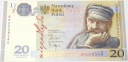 2018 20 zł złotych Niepodległość Piłsudski 1918 banknot kolekcjonerski