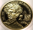 Wielcy Polacy 2008 IGNACY JAN PADEREWSKI medal