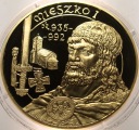 Wielcy Polacy 2008 MIESZKO I medal