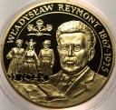 Wielcy Polacy 2009 WŁADYSŁAW REYMONT medal
